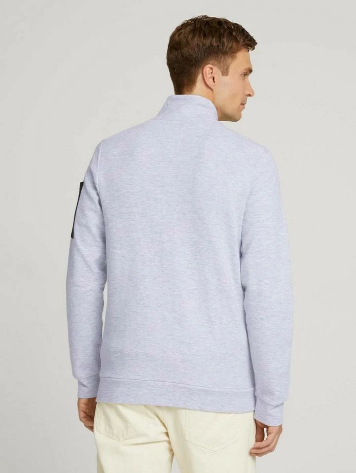 Top 10 🤩 TOM TAILOR Sweatjacke »Sweatjacke mit Stehkragen« Light Stone Grey Melange, Decadent Bordeaux, Black ⭐ 2 Top 10 🤩 TOM TAILOR Sweatjacke »Sweatjacke mit Stehkragen« Light Stone Grey Melange, Decadent Bordeaux, Black ⭐ - Image 2