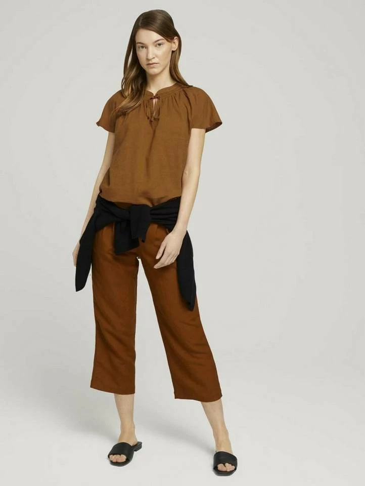 Brandneu 🎁 TOM TAILOR Kurzarmbluse 🌟 4 Brandneu 🎁 TOM TAILOR Kurzarmbluse 🌟 - Image 4