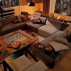 Großhandel 🥰 TOM TAILOR Hocker »ELEMENTS«, als Einzelhocker oder Sofaelement einsetzbar Stone TSV 29, Emerald TSV 3, Wine red TSV 7, Coffee TBO 2 💯 -Tom Tailor Verkaufsgeschäft 14439693 2