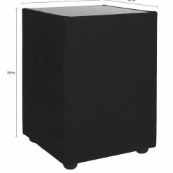 Bestpreis ⌛ TOM TAILOR Nachttisch »KUBUS«, Struktur, mit Glasablage Milk chocolate TIM 2, Soft black TIM 10, Steel TIM 18, Off white TIM 1 🎁 -Tom Tailor Verkaufsgeschäft 14522731