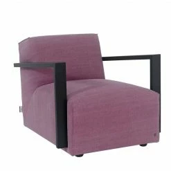 Schlussverkauf 🧨 TOM TAILOR Loungesessel »LAZY«, im Retrolook, Armlehne wengefarben Ecru TUS 1, Brown TUS 4, Sky blue TUS 6, Soft purple TUS 38 🔥 -Tom Tailor Verkaufsgeschäft 14939635 1