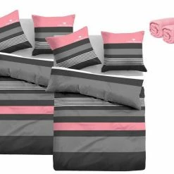 Bester Verkauf 😀 Bettwäsche »Carl«, TOM TAILOR, mit Gratis-Zugabe: Spannbettlaken Türkis-grau, Grün-grau, Taupe-beere, Rot-grau ⌛ -Tom Tailor Verkaufsgeschäft 14fa1fa1 fe6c 502e 8eec 67869557e4a8