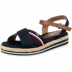 Budget ⌛ TOM TAILOR »Riemchensandalen« Riemchensandale Offwhite, Navy ❤️ -Tom Tailor Verkaufsgeschäft 1535f1fb 65b8 583b 9007 b39561fa911e