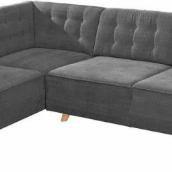 Bestpreis 🌟 TOM TAILOR Ecksofa »NORDIC CHIC«, mit Ottomane, wahlweise mit Sitzvorzug, Füße Buche natur Mint TBO 53, Soft graphite TUS 9, Basalt STC 9, Purple STC 18 👍