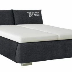 Coupon ✨ TOM TAILOR Polsterbett »SOFT PILLOW«, Struktur, mit Print, Überlänge 220 cm Mocca TIM 4, Woven grey TBO 19, Anthracite TBO 9, Steel TIM 18 ❤️ -Tom Tailor Verkaufsgeschäft 15463226