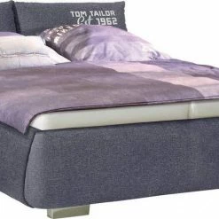 Coupon ✨ TOM TAILOR Polsterbett »SOFT PILLOW«, Struktur, mit Print, Überlänge 220 cm Mocca TIM 4, Woven grey TBO 19, Anthracite TBO 9, Steel TIM 18 ❤️ -Tom Tailor Verkaufsgeschäft 15534557