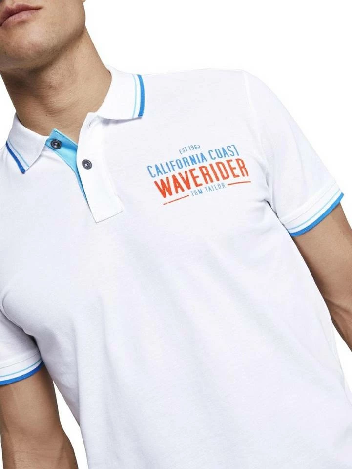 Aktion 😉 TOM TAILOR Poloshirt »decorated polo« 🥰 6 Aktion 😉 TOM TAILOR Poloshirt »decorated polo« 🥰 - Image 6