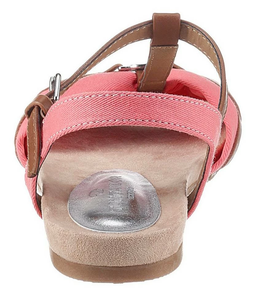 Großhandel ❤️ TOM TAILOR Riemchensandale im hübschen Materialmix Ocker, Koralle 😀 2 Großhandel ❤️ TOM TAILOR Riemchensandale im hübschen Materialmix Ocker, Koralle 😀 – Bild 2