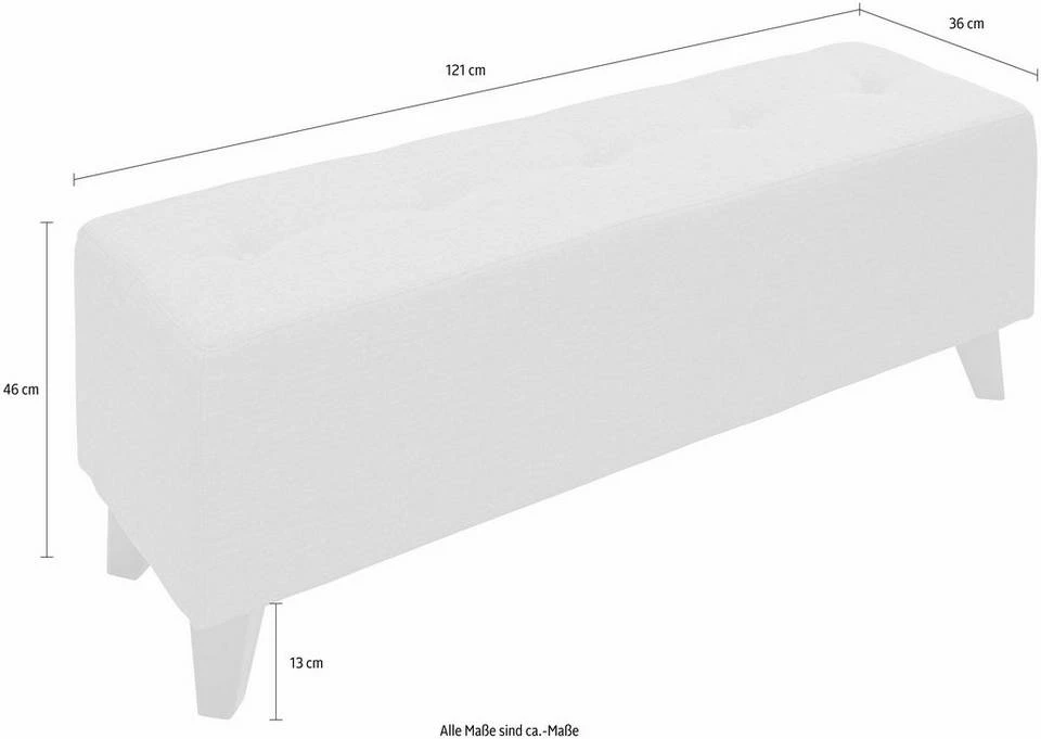 Bestes Angebot 🎁 TOM TAILOR Hockerbank »NORDIC«, mit Knopfheftung auf der Sitzfläche, Füße wengefarben Soft mint TIM 16, Navy TTI 6, Mocca TIM 4, Soft black TIM 10 😉 6 Bestes Angebot 🎁 TOM TAILOR Hockerbank »NORDIC«, mit Knopfheftung auf der Sitzfläche, Füße wengefarben Soft mint TIM 16, Navy TTI 6, Mocca TIM 4, Soft black TIM 10 😉 - Image 6