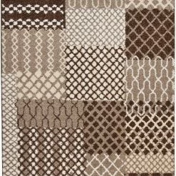 Bester Verkauf 🔥 Teppich »PATTERN PATCH«, TOM TAILOR, rechteckig, Höhe 12 mm, Exklusiv bei OTTO, Wohnzimmer Beige, Braun 🥰