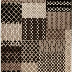 Bester Verkauf 🔥 Teppich »PATTERN PATCH«, TOM TAILOR, rechteckig, Höhe 12 mm, Exklusiv bei OTTO, Wohnzimmer Beige, Braun 🥰 -Tom Tailor Verkaufsgeschäft 16618600