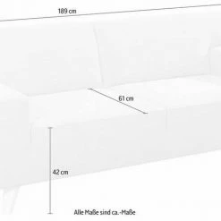 Coupon ❤️ TOM TAILOR 2-Sitzer »NORDIC PURE«, im Retrolook, Füße wengefarben Ecru TUS 1, Prune TUS 18, Purple STC 18, Gold mustard STC 13 😉 -Tom Tailor Verkaufsgeschäft 16636062 2