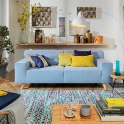 Beste Bewertungen von 👍 TOM TAILOR 2,5-Sitzer »NORDIC PURE«, im Retrolook, Füße Buche natur Sky blue TUS 6, Ink blue STC 6, Purple STC 18, Ecru TUS 1 🥰 -Tom Tailor Verkaufsgeschäft 16638436 2