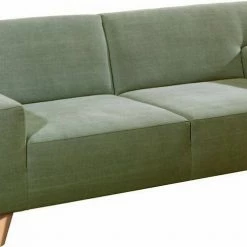 Schlussverkauf 🎁 TOM TAILOR 2-Sitzer »NORDIC PURE«, im Retrolook, Füße Buche natur Soft purple TUS 38, Sky blue TUS 6, Ink blue STC 6, Soft graphite TUS 9 🧨 -Tom Tailor Verkaufsgeschäft 16638555