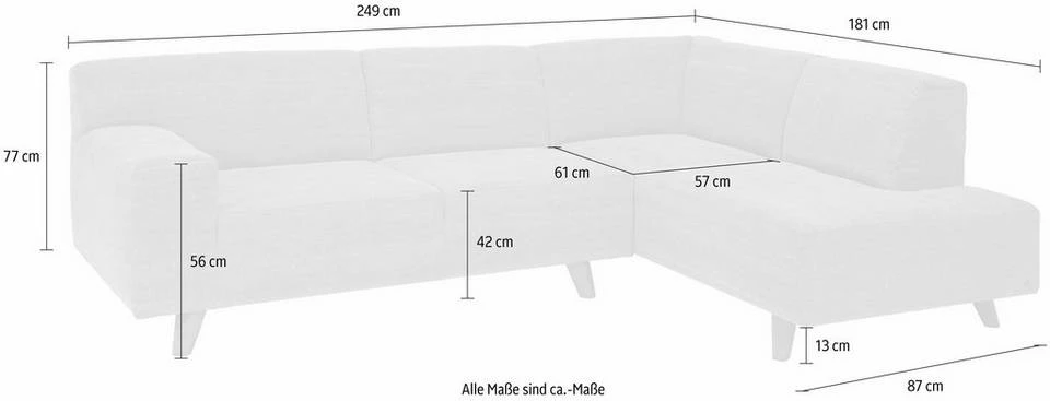 Rabatt 🥰 TOM TAILOR Ecksofa »NORDIC PURE«, mit Ottomane, im Retrolook, Füße wengefarben Sky blue TUS 6, Wood STC 4, Celadon STC 3, Gold mustard STC 13 ✨ 8 Rabatt 🥰 TOM TAILOR Ecksofa »NORDIC PURE«, mit Ottomane, im Retrolook, Füße wengefarben Sky blue TUS 6, Wood STC 4, Celadon STC 3, Gold mustard STC 13 ✨ - Image 8