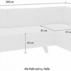 Blitzangebot 🤩 TOM TAILOR Ecksofa »NORDIC PURE«, mit Ottomane, im Retrolook, Füße Buche natur Purple STC 18, Soft graphite TUS 9, Wood STC 4, Ink blue STC 6 👏 -Tom Tailor Verkaufsgeschäft 16946465