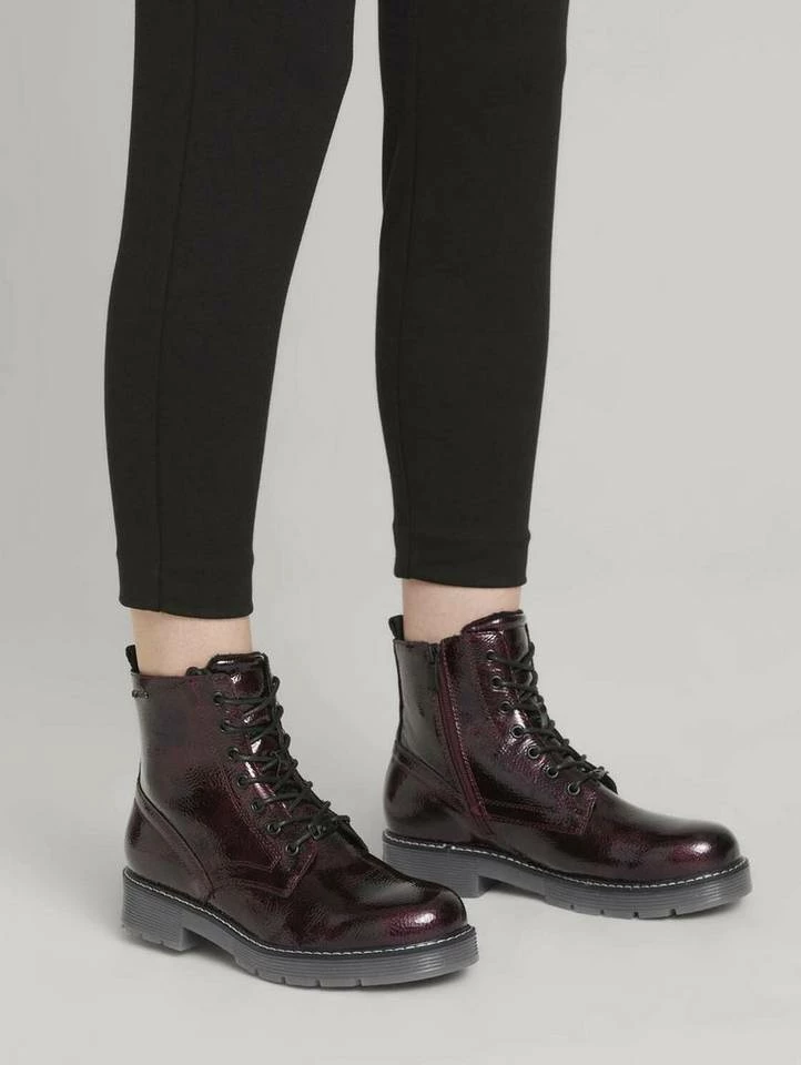 Schlussverkauf 🤩 TOM TAILOR »Schnürstiefeletten« Schnürstiefelette Rot, Schwarz, Gelb, Bordeaux 🔥 37 Schlussverkauf 🤩 TOM TAILOR »Schnürstiefeletten« Schnürstiefelette Rot, Schwarz, Gelb, Bordeaux 🔥 - Image 37