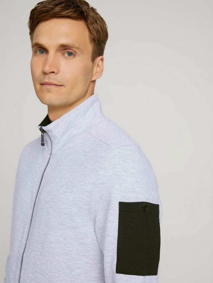 Top 10 🤩 TOM TAILOR Sweatjacke »Sweatjacke mit Stehkragen« Light Stone Grey Melange, Decadent Bordeaux, Black ⭐ 5 Top 10 🤩 TOM TAILOR Sweatjacke »Sweatjacke mit Stehkragen« Light Stone Grey Melange, Decadent Bordeaux, Black ⭐ - Image 5