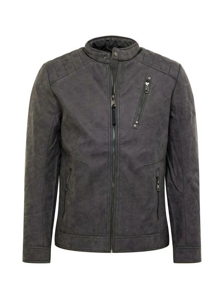 Auslauf 🔔 TOM TAILOR Bikerjacke Earth brown faux leather, Black, Steel grey faux leather 🤩 14 Auslauf 🔔 TOM TAILOR Bikerjacke Earth brown faux leather, Black, Steel grey faux leather 🤩 - Image 14