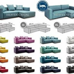 Neu 🧨 TOM TAILOR Ecksofa »HEAVEN CASUAL S«, aus der COLORS COLLECTION, mit modischem Streifen Woven grey TBO 19-mustard TBO 5 | mustard, Woven grey TBO 19-moody grey TBO 29 | moody grey, Deep black TBO 10-woven grey TBO 19 | woven grey ⌛ -Tom Tailor Verkaufsgeschäft 17016431
