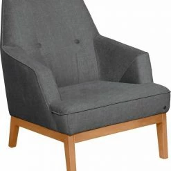 Auslauf 🥰 TOM TAILOR Sessel »COZY«, im Retrolook, mit Kedernaht und Knöpfung, Füße Buche natur Gold mustard STC 13, Prune TUS 18, Tarmac STC 19, Soft purple TUS 38 😍 -Tom Tailor Verkaufsgeschäft 17240993