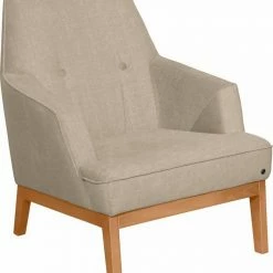 Auslauf 🥰 TOM TAILOR Sessel »COZY«, im Retrolook, mit Kedernaht und Knöpfung, Füße Buche natur Gold mustard STC 13, Prune TUS 18, Tarmac STC 19, Soft purple TUS 38 😍 -Tom Tailor Verkaufsgeschäft 17240996