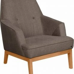 Auslauf 🥰 TOM TAILOR Sessel »COZY«, im Retrolook, mit Kedernaht und Knöpfung, Füße Buche natur Gold mustard STC 13, Prune TUS 18, Tarmac STC 19, Soft purple TUS 38 😍 -Tom Tailor Verkaufsgeschäft 17240997