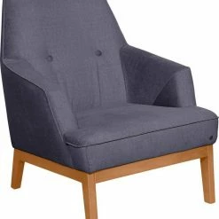 Auslauf 🥰 TOM TAILOR Sessel »COZY«, im Retrolook, mit Kedernaht und Knöpfung, Füße Buche natur Gold mustard STC 13, Prune TUS 18, Tarmac STC 19, Soft purple TUS 38 😍 -Tom Tailor Verkaufsgeschäft 17241015