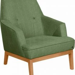 Auslauf 🥰 TOM TAILOR Sessel »COZY«, im Retrolook, mit Kedernaht und Knöpfung, Füße Buche natur Gold mustard STC 13, Prune TUS 18, Tarmac STC 19, Soft purple TUS 38 😍 -Tom Tailor Verkaufsgeschäft 17241016