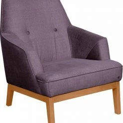 Auslauf 🥰 TOM TAILOR Sessel »COZY«, im Retrolook, mit Kedernaht und Knöpfung, Füße Buche natur Gold mustard STC 13, Prune TUS 18, Tarmac STC 19, Soft purple TUS 38 😍 -Tom Tailor Verkaufsgeschäft 17241068