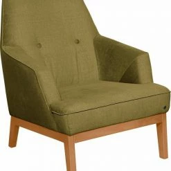 Auslauf 🥰 TOM TAILOR Sessel »COZY«, im Retrolook, mit Kedernaht und Knöpfung, Füße Buche natur Gold mustard STC 13, Prune TUS 18, Tarmac STC 19, Soft purple TUS 38 😍