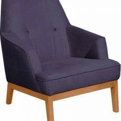 Auslauf 🥰 TOM TAILOR Sessel »COZY«, im Retrolook, mit Kedernaht und Knöpfung, Füße Buche natur Gold mustard STC 13, Prune TUS 18, Tarmac STC 19, Soft purple TUS 38 😍 -Tom Tailor Verkaufsgeschäft 17241075