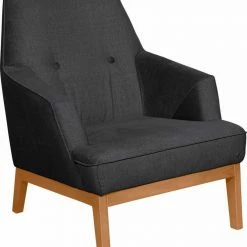 Auslauf 🥰 TOM TAILOR Sessel »COZY«, im Retrolook, mit Kedernaht und Knöpfung, Füße Buche natur Gold mustard STC 13, Prune TUS 18, Tarmac STC 19, Soft purple TUS 38 😍 -Tom Tailor Verkaufsgeschäft 17241099