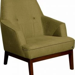 Schlussverkauf ❤️ TOM TAILOR Sessel »COZY«, im Retrolook, mit Kedernaht und Knöpfung, Füße nussbaumfarben Tarmac STC 19, Brown TUS 4, Pistacchio TUS 5, Celadon STC 3 ⭐ -Tom Tailor Verkaufsgeschäft 17241186