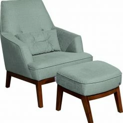 Schlussverkauf ❤️ TOM TAILOR Sessel »COZY«, im Retrolook, mit Kedernaht und Knöpfung, Füße nussbaumfarben Tarmac STC 19, Brown TUS 4, Pistacchio TUS 5, Celadon STC 3 ⭐ -Tom Tailor Verkaufsgeschäft 17241205