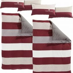 Budget 😉 Bettwäsche »Joel«, TOM TAILOR, Exklusiv-Design Rot-beige, Taupe-beige 😍 -Tom Tailor Verkaufsgeschäft 17292709