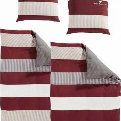 Budget 😉 Bettwäsche »Joel«, TOM TAILOR, Exklusiv-Design Rot-beige, Taupe-beige 😍 -Tom Tailor Verkaufsgeschäft 17292712