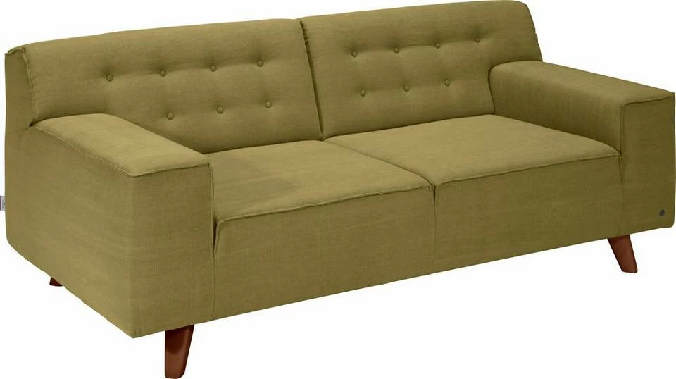 Angebote 🧨 TOM TAILOR 2-Sitzer »NORDIC CHIC«, im Retrolook, Füße nussbaumfarben Nude TSV 27, Saffron TSV 17, Brown TUS 4, Indigo TSV 6 🔔 10 Angebote 🧨 TOM TAILOR 2-Sitzer »NORDIC CHIC«, im Retrolook, Füße nussbaumfarben Nude TSV 27, Saffron TSV 17, Brown TUS 4, Indigo TSV 6 🔔 - Image 10