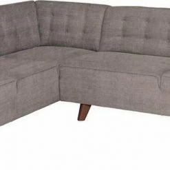 Rabatt 🎁 TOM TAILOR Ecksofa »NORDIC CHIC«, im Retrolook, Füße nussbaumfarben Wood STC 4, Soft purple TUS 38, Tarmac STC 19, Gold mustard STC 13 👏 -Tom Tailor Verkaufsgeschäft 17307746