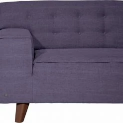 Rabatt 🎁 TOM TAILOR Ecksofa »NORDIC CHIC«, im Retrolook, Füße nussbaumfarben Wood STC 4, Soft purple TUS 38, Tarmac STC 19, Gold mustard STC 13 👏 -Tom Tailor Verkaufsgeschäft 17307872