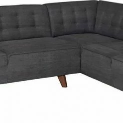 Rabatt 🎁 TOM TAILOR Ecksofa »NORDIC CHIC«, im Retrolook, Füße nussbaumfarben Wood STC 4, Soft purple TUS 38, Tarmac STC 19, Gold mustard STC 13 👏 -Tom Tailor Verkaufsgeschäft 17307906