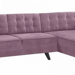 Blitzangebot ⭐ TOM TAILOR Ecksofa »NORDIC CHIC«, mit Recamiere, im Retrolook, Füße wengefarben Soft graphite TUS 9, Soft purple TUS 38, Ecru TUS 1, Ink blue STC 6 🎁 -Tom Tailor Verkaufsgeschäft 17420776
