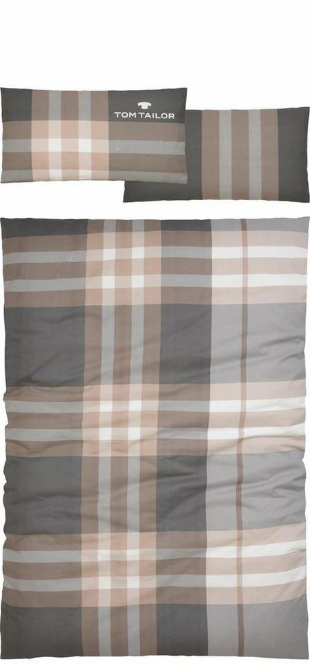 Großhandel 👏 Bettwäsche »Nick«, TOM TAILOR, mit GRATIS-Zugabe: Gästehandtuch Beere-grau, Grün-grau, Sand-grau ⭐ 3 Großhandel 👏 Bettwäsche »Nick«, TOM TAILOR, mit GRATIS-Zugabe: Gästehandtuch Beere-grau, Grün-grau, Sand-grau ⭐ - Image 3