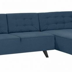 Blitzangebot ⭐ TOM TAILOR Ecksofa »NORDIC CHIC«, mit Recamiere, im Retrolook, Füße wengefarben Soft graphite TUS 9, Soft purple TUS 38, Ecru TUS 1, Ink blue STC 6 🎁 -Tom Tailor Verkaufsgeschäft 17421352