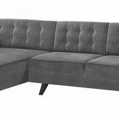Blitzangebot ⭐ TOM TAILOR Ecksofa »NORDIC CHIC«, mit Recamiere, im Retrolook, Füße wengefarben Soft graphite TUS 9, Soft purple TUS 38, Ecru TUS 1, Ink blue STC 6 🎁 -Tom Tailor Verkaufsgeschäft 17421675