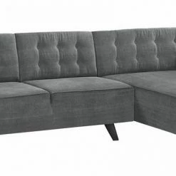 Blitzangebot ⭐ TOM TAILOR Ecksofa »NORDIC CHIC«, mit Recamiere, im Retrolook, Füße wengefarben Soft graphite TUS 9, Soft purple TUS 38, Ecru TUS 1, Ink blue STC 6 🎁 -Tom Tailor Verkaufsgeschäft 17421865