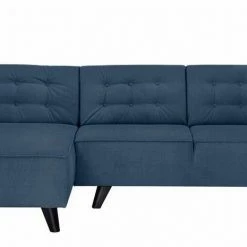 Blitzangebot ⭐ TOM TAILOR Ecksofa »NORDIC CHIC«, mit Recamiere, im Retrolook, Füße wengefarben Soft graphite TUS 9, Soft purple TUS 38, Ecru TUS 1, Ink blue STC 6 🎁 -Tom Tailor Verkaufsgeschäft 17422131