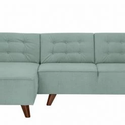 Rabatt 🔥 TOM TAILOR Ecksofa »NORDIC CHIC«, mit Recamiere, im Retrolook, Füße nussbaumfarben Tarmac STC 19, Prune TUS 18, Gold mustard STC 13, Ecru TUS 1 ⌛ -Tom Tailor Verkaufsgeschäft 17422242