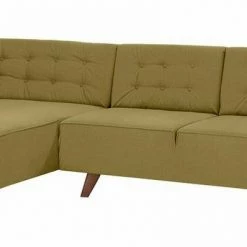 Rabatt 🔥 TOM TAILOR Ecksofa »NORDIC CHIC«, mit Recamiere, im Retrolook, Füße nussbaumfarben Tarmac STC 19, Prune TUS 18, Gold mustard STC 13, Ecru TUS 1 ⌛ -Tom Tailor Verkaufsgeschäft 17422288