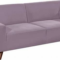 Angebote ✔️ TOM TAILOR 2-Sitzer »NORDIC PURE«, im Retrolook, Füße nussbaumfarben Purple STC 18, Tarmac STC 19, Celadon STC 3, Lilac STC 8 🤩 -Tom Tailor Verkaufsgeschäft 17493265